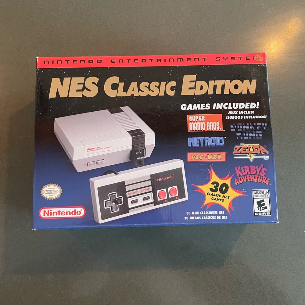New in box NES Mini Classic Nintendo
